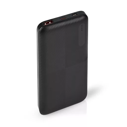 Nedis UPBKPD10000BK külső akkumulátor Lítium-polimer (LiPo) 10000 mAh Fekete