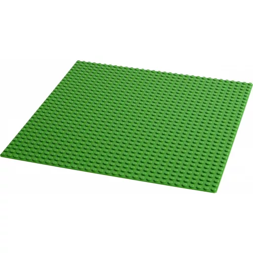 11023 Classic Grüne Bauplatte (grün, Quadratische Grundplatte mit 32x32 Noppen)