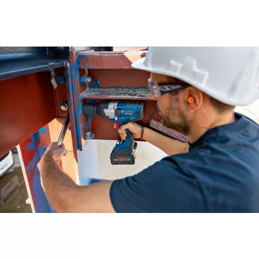 Bosch GDS 18V-1600 HC Professional 2300 RPM Kék