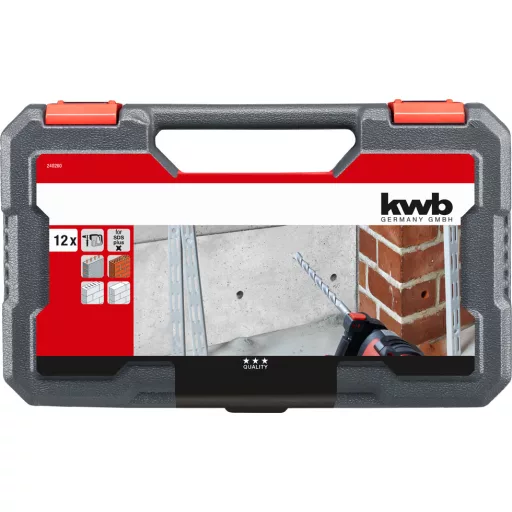 kwb 240280 fúrószár Kőműves fúrószál 12 db