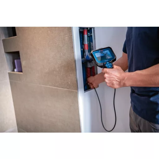 Bosch GIC 12V-4-23 C ipari ellenőrző kamera 8,3 mm Könnyen kezelhető, rugalmas szonda IP67, IP54