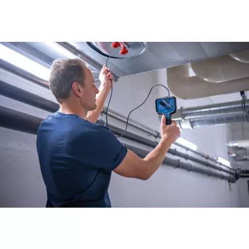 Bosch GIC 12V-4-23 C ipari ellenőrző kamera 8,3 mm Könnyen kezelhető, rugalmas szonda IP67, IP54