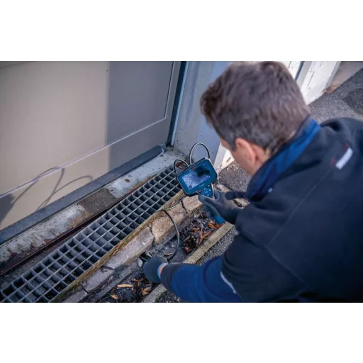 Bosch GIC 12V-4-23 C ipari ellenőrző kamera 8,3 mm Könnyen kezelhető, rugalmas szonda IP67, IP54
