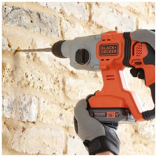 Black & Decker BCD900E2K-QW fúrógép 1880 RPM SDS Plus