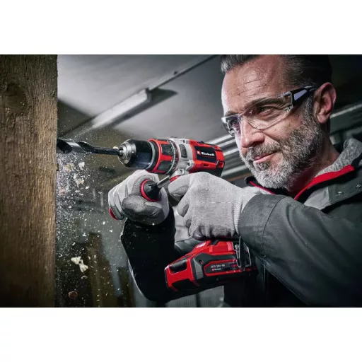 Einhell TP-CD 18/80 Li BL-Solo Kulcsnélküli 1,41 kg Fekete, Vörös
