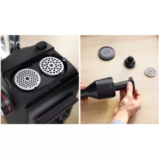 Bosch Serie 4 MFWS440B húsdaráló 1900 W Fekete, Ezüst
