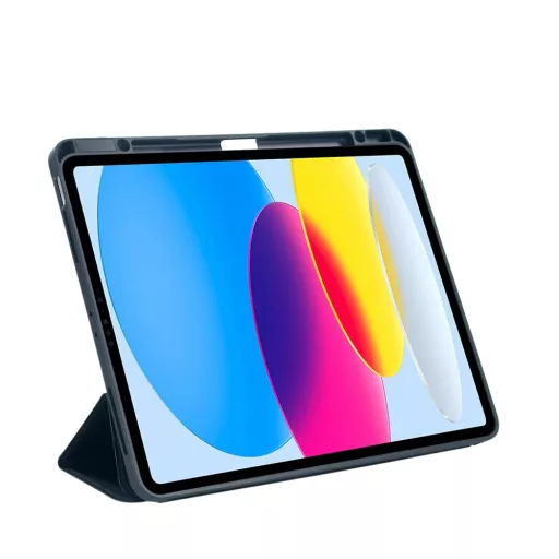 DEQSTER 40-2000075 táblagép tok 27,9 cm (11") Oldalra nyíló Fekete