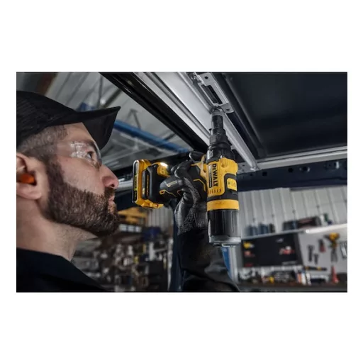 DeWALT DCF403NT-XJ pneumatikus szegecselő Fekete, Sárga 2.4,3.2,4,4.8 mm 10000 kN