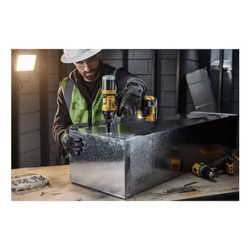 DeWALT DCF403NT-XJ pneumatikus szegecselő Fekete, Sárga 2.4,3.2,4,4.8 mm 10000 kN