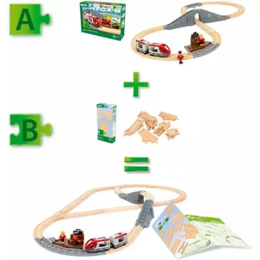 BRIO Starter Track Pack Pálya készlet