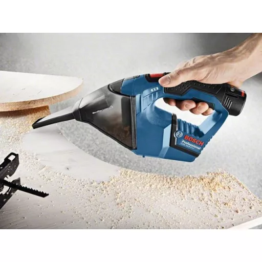 Bosch GAS 10,8 V-LI kézi porszívó Kék Porzsák nélküli