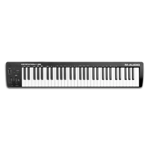 M-AUDIO Keystation 61 MK3 MIDI billentyűzet 61 kulcsok USB Fekete, Fehér