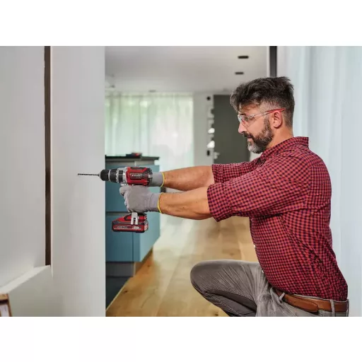 Einhell TP-CD 18/60 Li-i BL 32000 RPM Kulcsnélküli 1,37 kg Fekete, Vörös