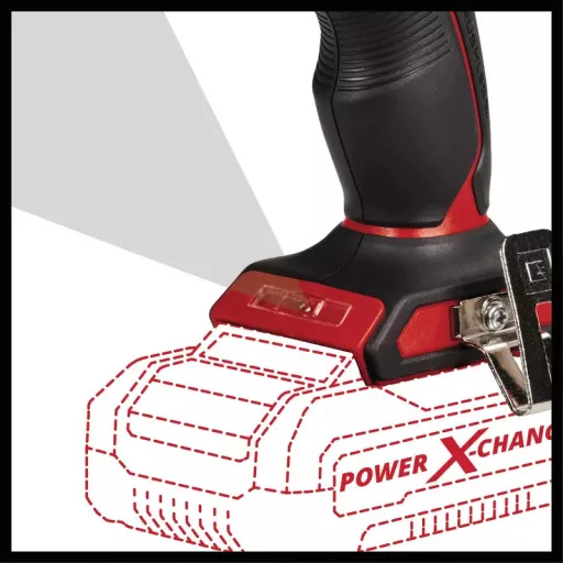 Einhell TP-CD 18/60 Li-i BL 32000 RPM Kulcsnélküli 1,37 kg Fekete, Vörös