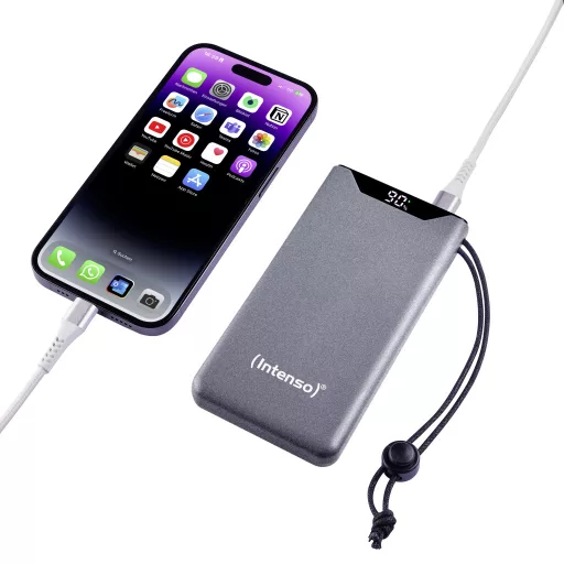 Intenso 7332034 külső akkumulátor Lítium-polimer (LiPo) 10000 mAh Szürke