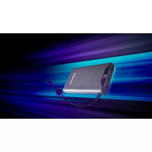 Intenso 7332034 külső akkumulátor Lítium-polimer (LiPo) 10000 mAh Szürke