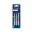 Bosch 2 608 900 565 lombfűrész, kanyarítófűrész és szablyafűrész lap Lombfűrész penge Keményfém 3 db