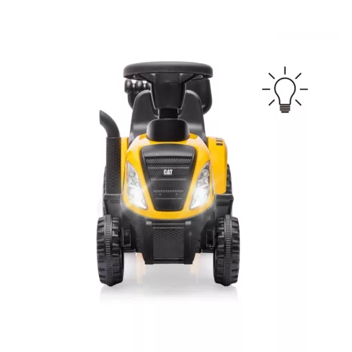 CAT vehicle Tractor with trailer yellow ride-on