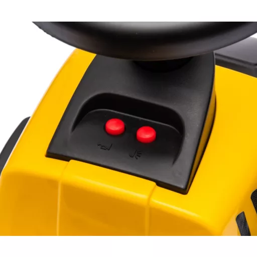 CAT vehicle Tractor with trailer yellow ride-on