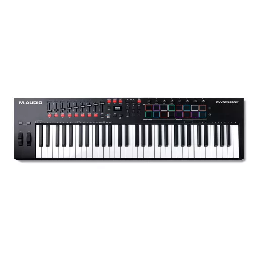M-AUDIO Oxygen Pro 61 MIDI billentyűzet 61 kulcsok USB