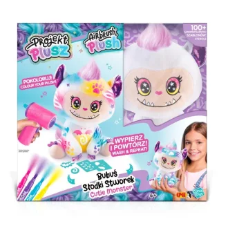   Project Plush - Bubus Sweet Creature - Creative Kit with Electronic Airbrush