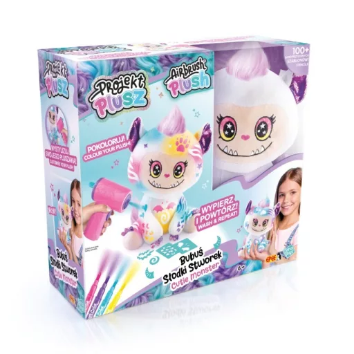 Project Plush - Bubus Sweet Creature - Creative Kit with Electronic Airbrush