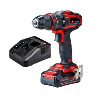   Einhell TE-CD 18/44 Li-i 24000 RPM Kulcsnélküli 1,59 kg Fekete, Vörös