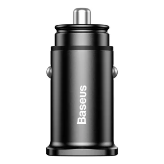   Baseus 6953156281837 mobiltelefon töltő Univerzális Fekete Szivargyújtó Beltéri