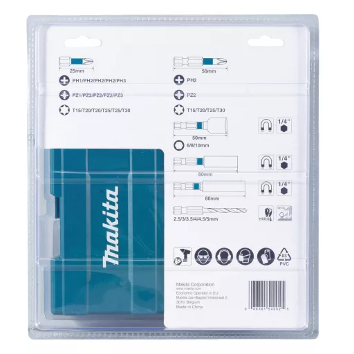 Makita B-66896 fúrószár Fúró készlet
