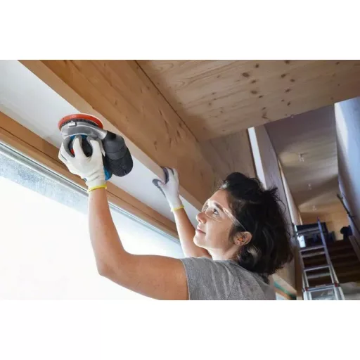 Bosch GEX 18V-125 Professional Excentercsiszoló 10000 RPM 20000 OPM Fekete, Kék, Szürke, Vörös