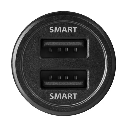 Axagon PWC-5V5 mobiltelefon töltő Mobiltelefon, Okostelefon, Táblagép, Univerzális Fekete Szivargyújtó Gyorstöltés Automatikus