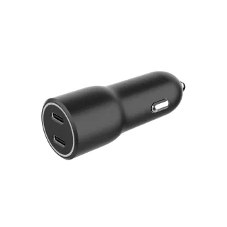   Gembird TA-UC-C2PD40-CAR-01 mobiltelefon töltő Univerzális Fekete Szivargyújtó Gyorstöltés Automatikus