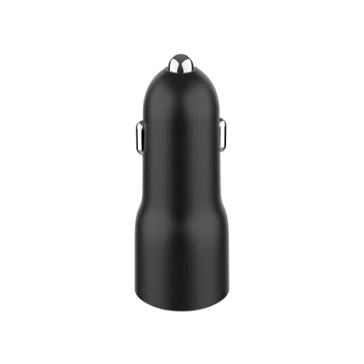Gembird TA-UC-C2PD40-CAR-01 mobiltelefon töltő Univerzális Fekete Szivargyújtó Gyorstöltés Automatikus