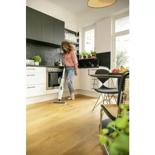 Kärcher SC 3 UPRIGHT Gőzölős felmosó 0,5 L 1600 W Fekete, Fehér