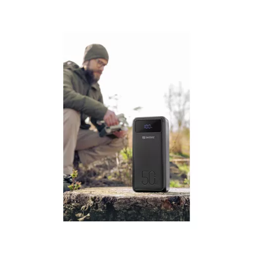 Sandberg 420-75 külső akkumulátor Lítium-ion (Li-ion) 50000 mAh Fekete