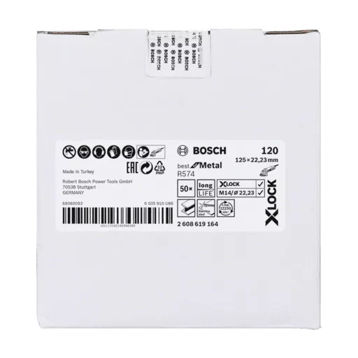 Bosch 2 608 619 164 sarokcsiszoló tartozék Homokkő vágókorong