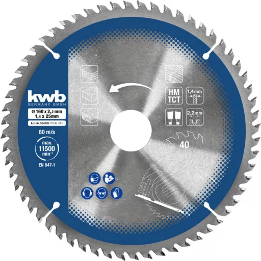 kwb 584795 körfűrészlap 16,5 cm 3 db