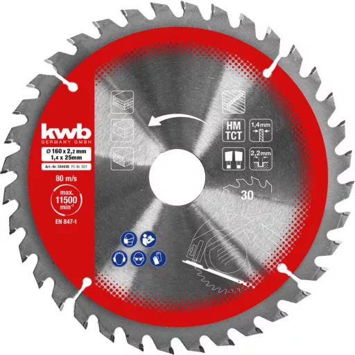 kwb 584795 körfűrészlap 16,5 cm 3 db