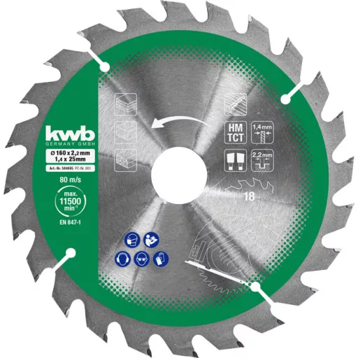kwb 584795 körfűrészlap 16,5 cm 3 db