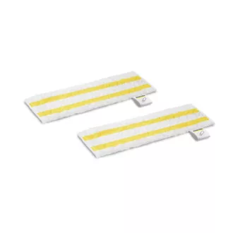   Kärcher Universal floor cloth set EasyFix Eldobható felmosó kendő Fehér, Sárga