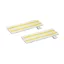 Kärcher Universal floor cloth set EasyFix Eldobható felmosó kendő Fehér, Sárga