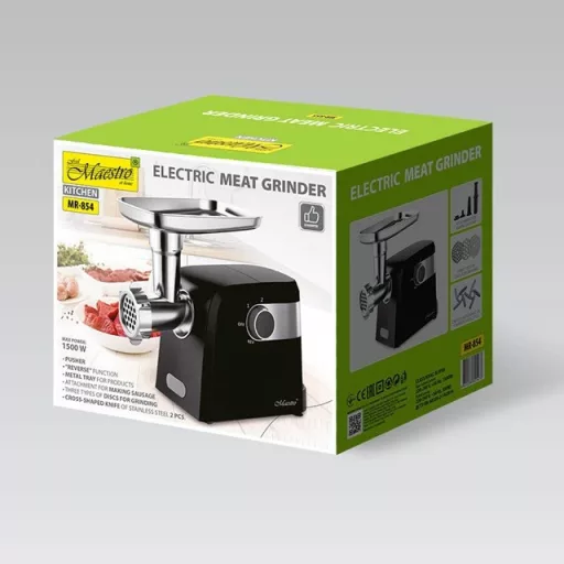 Maestro MR-854 Meat Grinder 1500 W Black