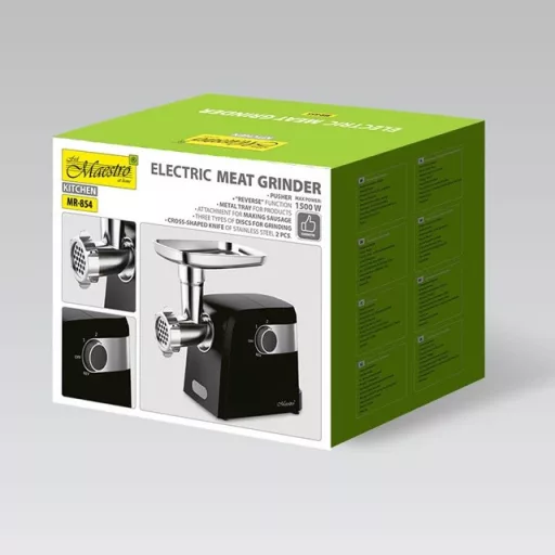 Maestro MR-854 Meat Grinder 1500 W Black