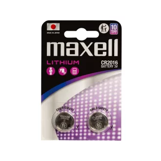   Maxell 12239100 háztartási elem Egyszer használatos elem CR2016 Lithium-Manganese Dioxide (LiMnO2)