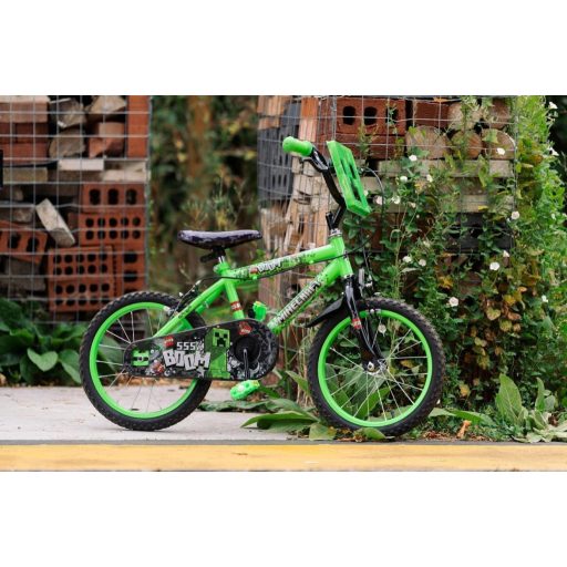 Huffy Minecraft 16" Bicycle, Green 21404W