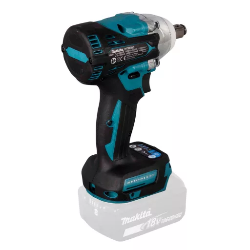 Makita DTW300Z motoros csavarhúzó és ütvecsavarozó 3200 RPM Fekete, Kék