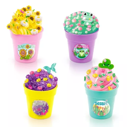 Creative set So Slime flowers Sunflower green pot