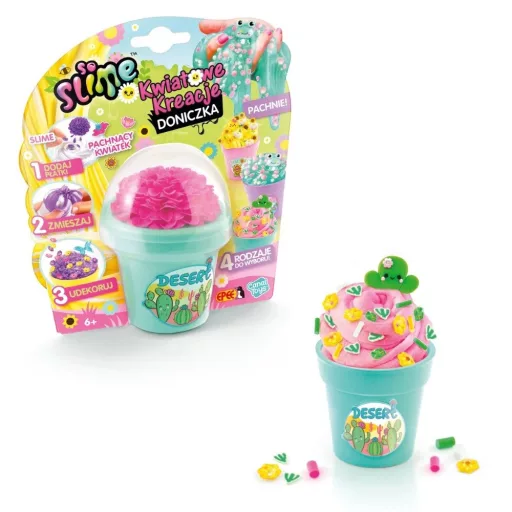 Creative set So Slime flowers Sunflower green pot