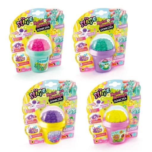 Creative set So Slime flowers Sunflower green pot
