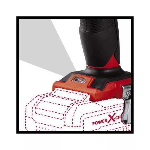 Einhell TE-CD 48 1500 RPM Kulcsnélküli 1,41 kg Fekete, Vörös